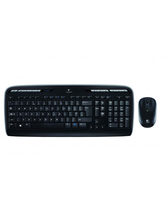 клавиатура logitech mk330 wireless combo + mouse (l920-003995)